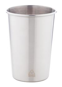 BICCHIERE IN ACCIAIO INOX RICICLATO 350 ML